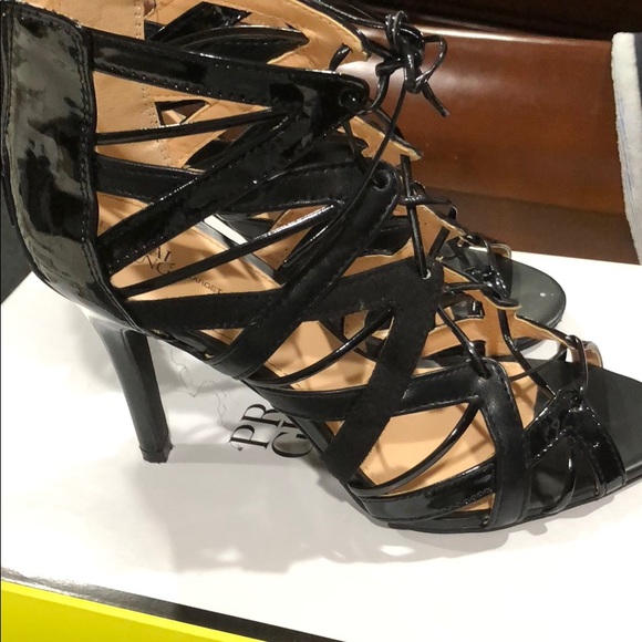 Prabal Gurung for Target black patent laceup heel - Picture 2 of 5